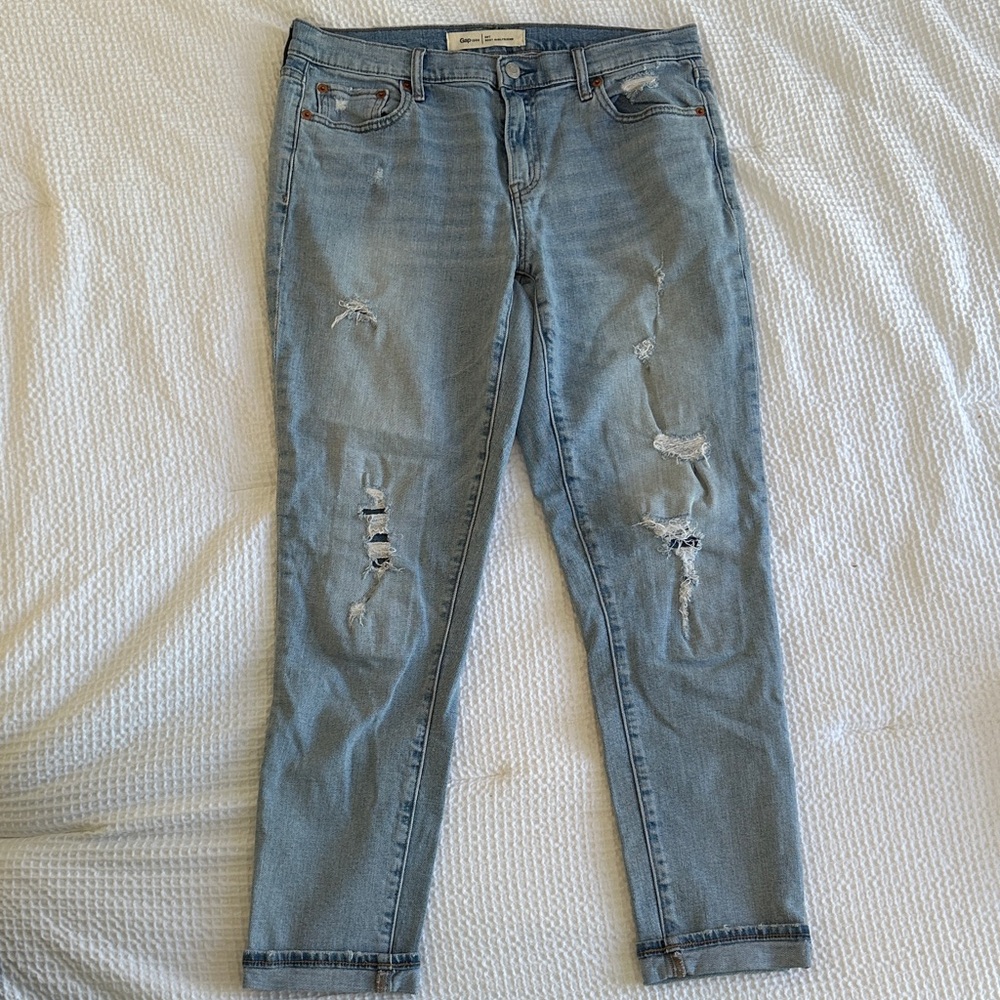 GAP Light Blue Straight Leg Jeans